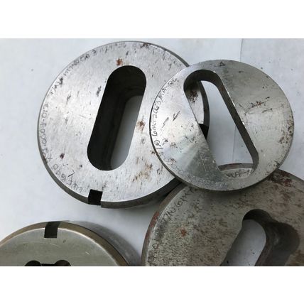 lot 3 WILSON WT .475",.640",.688" OBROUND PUNCHES & DIES set,TG