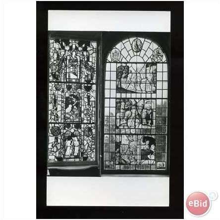 Berkshire MILTON MANOR Chapel Glass Postcard