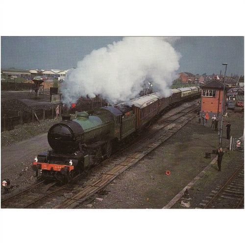 Railway Postcard LNER K4 3442 The Great Marquess SVR 2-6-0 Loco Severn Valley