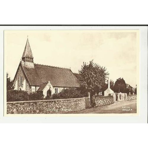 Sussex SELSEY Church Postcard by Frith (83443A)