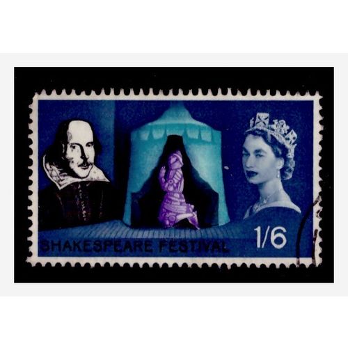 Great Britain 1964 - 1/6 Shakespeare Festival Stamp SG649