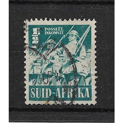 SouthAfrica.SG88 1/2d Infantry.Afrikaans Print.Fine Used.Aug19b