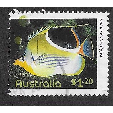 AUS 2010 $1.20 'FISHES OF THE REEF' FINE USED (EBID68-511)