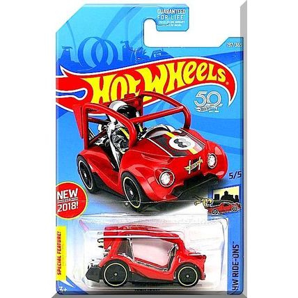 Hot Wheels - Kick Kart: HW Ride-Ons #5/5 - #197/365 (2018) *Red Edition*