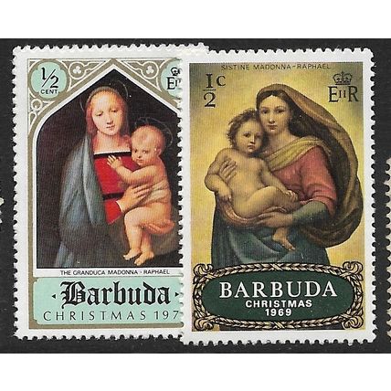 BARBUDA 1969/1971 SG 38+98 - MNH (**)