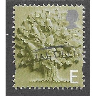 ENGLAND 'E' 'OAK TREE' (EN3) FINE USED (EBID76-240)