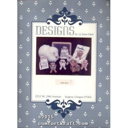 Teddy Babes Soft Sculpture & Cross Stitch