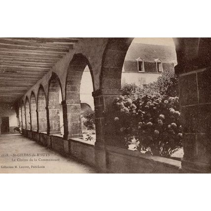 St Gildas de Rhuys Le Cloitre de la Communaute Old French Postcard