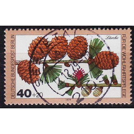 GERMANY BERLIN [1979] MiNr 0607 ( O/used ) Pflanzen
