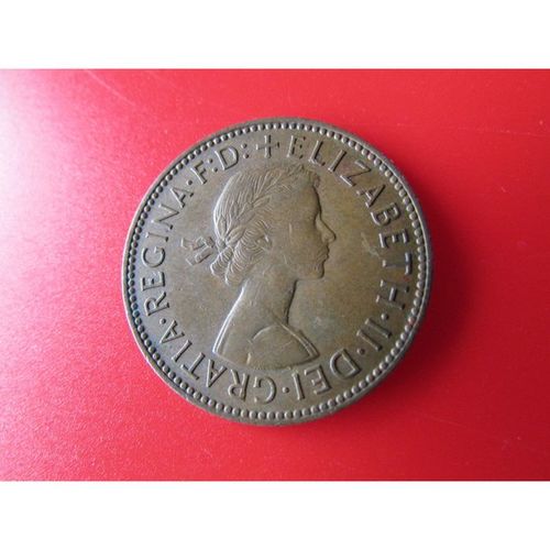 1965 QUEEN ELIZABETH II HALFPENNY - COIN - 4 FREE POST. AY