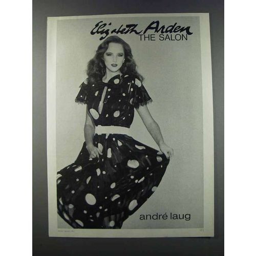1981 Elizabeth Arden Andre Laug Fashion Ad