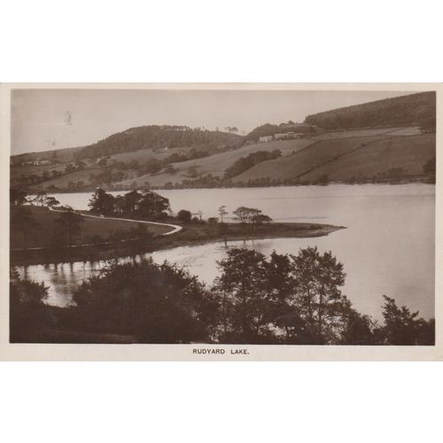 Rudyard Lake Staffordshire Postcard (STS76984)