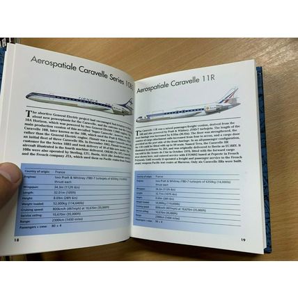 2001 1ST EDITION "CIVIL AIRCRAFT" ROBERT JACKSON ILLUSTRATED HARDBACK BOOK (P4)