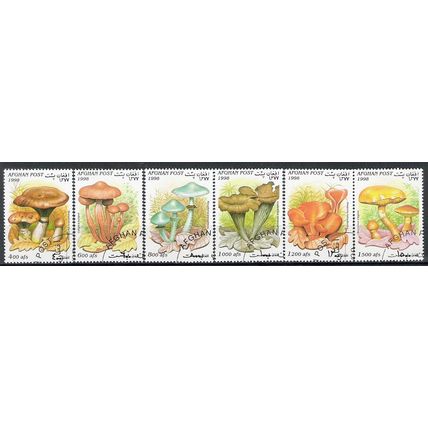Afghanistan 1998 champignons OBLITERE ( USED )