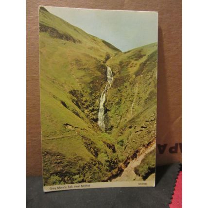 GREY MARES' TAIL, near MOFFAT, SCOTLAND used postcard by Dennis 1984 pm =