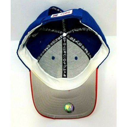 New Era MLB CHICAGO CUBS Baseball Hat Cap Adjustable Red & Blue (T11)