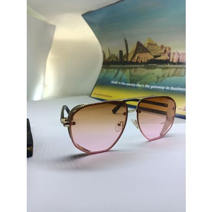 Jimmy Choo pink Sunglasses 2610-52-15-136 gold