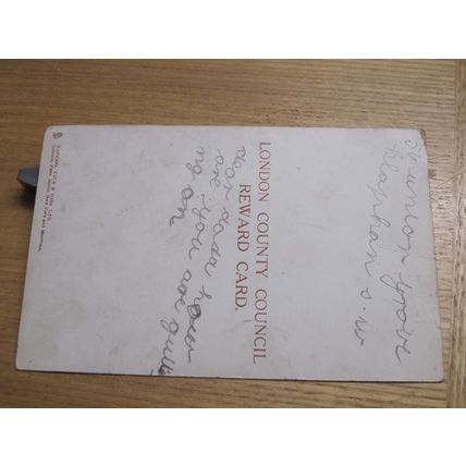 London County Council Reward Postcard - Southwark Cathedral - Charles Flower