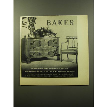 1959 Baker Furniture Advertisement