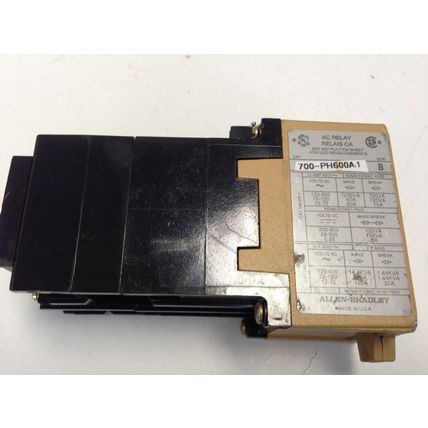 ALLEN BRADLEY 700-PH600A1,700-PH600A 1,115-120v,bul 700 type pk,700-PH600A1,,FE