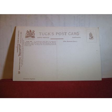 LOCH VOIL, STIRLING, SCOTLAND by Henry Wimbush antique postcard by R. Tuck =