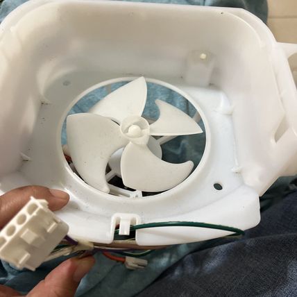 Whirlpool Refrigerator Evaporator Fan Motor W11321261, W10128551