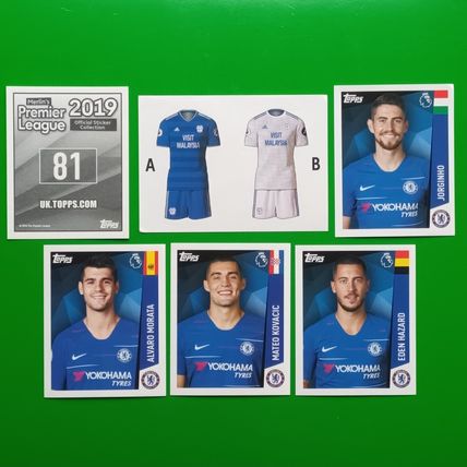 Merlin 2019 Stickers Chelsea- Topps EPL