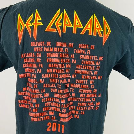 Def Leppard 2011 Tour Concert Mens Graphic T-Shirt Shirt