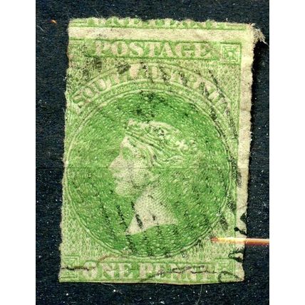 South Australia 1858 Roulette sg13 - average used