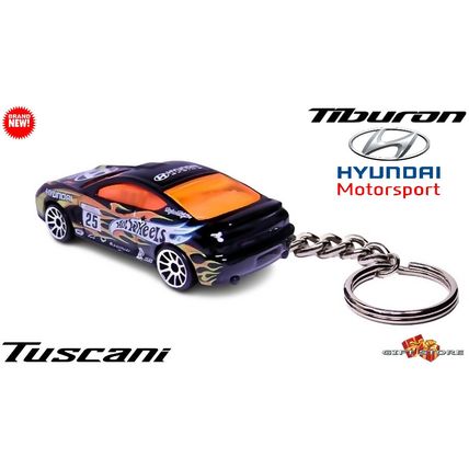 RARE KEYCHAIN BLACK HYUNDAI TUSCANI/TIBURON CUSTOM Ltd Ed.