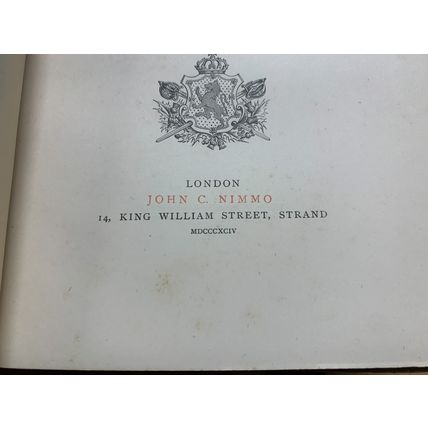 1894 WALTER SCOTT FAIR MAID OF PERTH ANDREW LANG NOTES VOLS 1 & 2 BOOKS (P8)