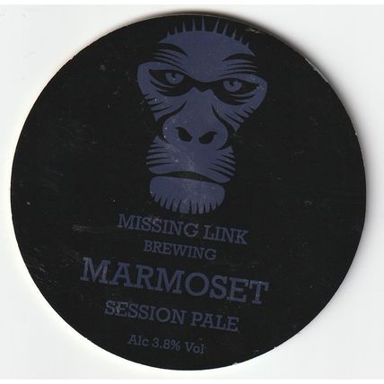 USED KEG CLIP FRONT - MISSING LINK BREWING - MARMOSET SESSION PALE