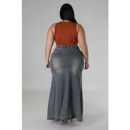 High-waisted Stretch Skirt