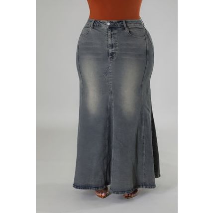 High-waisted Stretch Skirt