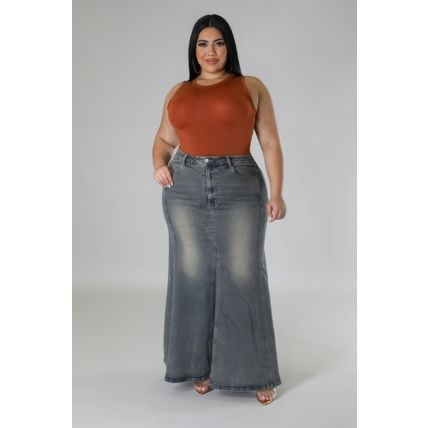 High-waisted Stretch Skirt