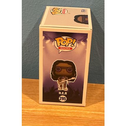 Funko Pop! H.E.R #295 Facsimile Laser Autographed Figure (Box & Protector)