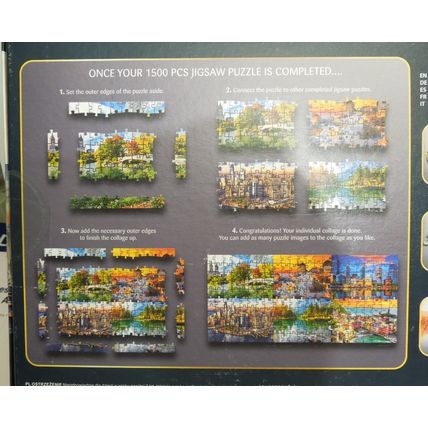 Trefl Prime 1500 Piece Puzzle - Manhattan, New York City Skyline - Unopened!