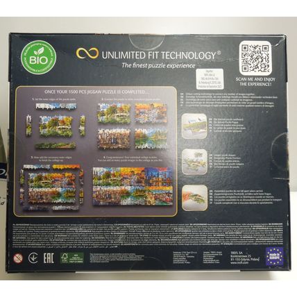 Trefl Prime 1500 Piece Puzzle - Manhattan, New York City Skyline - Unopened!
