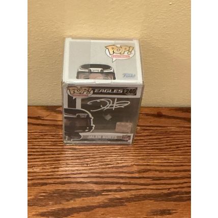 Funko Pop! NFL - Jalen Hurts #240 Facsimile Laser Autographed (Box & Protector)