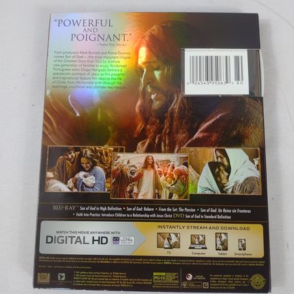 Son of God - 2014 - Rated PG/13 - 2 Disc Set Blu/ray DVD - Used