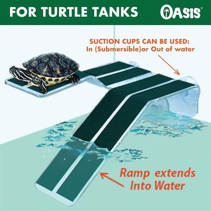 Oasis Turtle Ramp - Replacement Heavy Duty Suction Cups, 4-Pack 2.36" Diameter