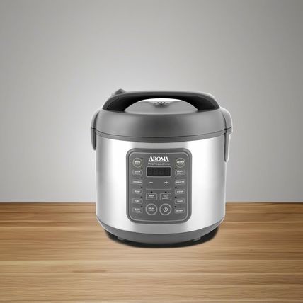 AROMA Professional Digital Rice Cooker, 10-Cup (Uncooked) / 20-Cup (Cooked), Mul