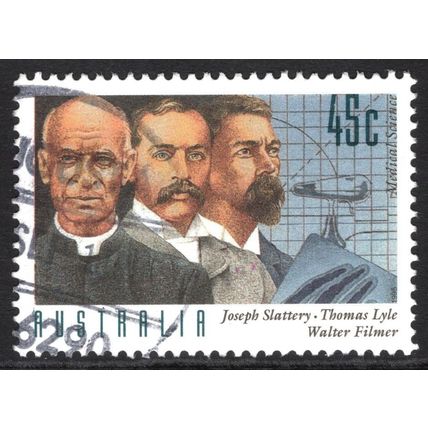 AUSTRALIA 1995: MEDICAL SCIENTISTS - 45c SLATTERY, LYLE & FILMER USED (G11)