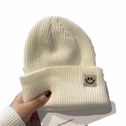 Knitted Hat Women's Winter Solid Color
