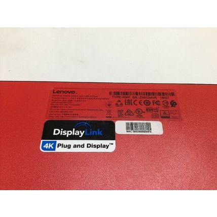 Lenovo ThinkPad Hybrid USB-C With USB-A Dock Station 40AF DUD9011D1 03X7469