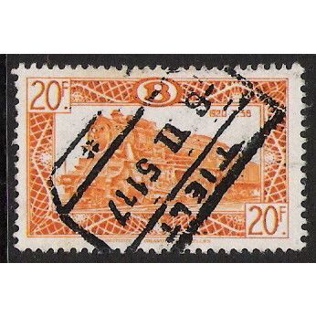 Belgium Epm Mi 290 A: 20 Fr. yellow-orange Parcel: Locomotive: T. 38, p. 12½:12¼