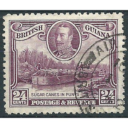 British Guiana 1934 SG294 24c Purple Fine Used....