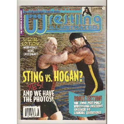 PRO WRESTLING ILLUSTRATED magazine JUNE 1994 HULK HOGAN / STING