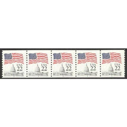 2115c 22c U.S. Flag Fine MNH PNC T1/5 P0594