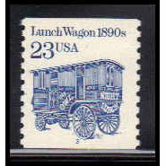 2464 23c Lunch Wagon Fine MNH Dry Gum CNS 2 PA6279